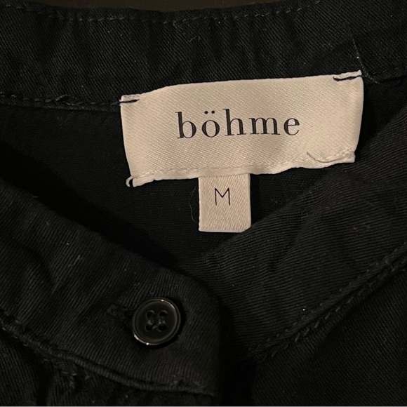 Bohme Amanda tiered midi dress, black, size M - Picture 3 of 10